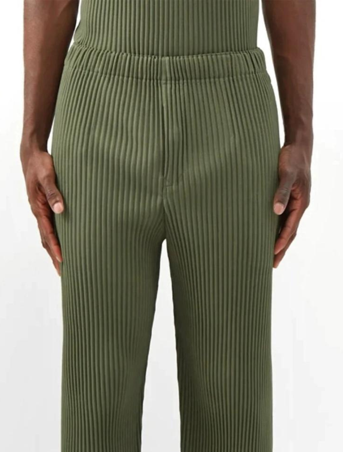 Plissierte Hose Issey Miyake